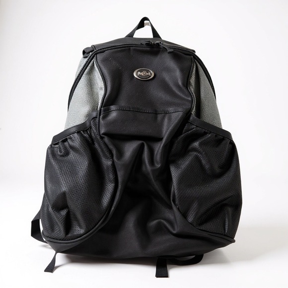 grey backpack mini Nylon | Glam-Aholic Lifestyle | Gray | Small Colour:Sage This chic heathered grey Deuter Aircontact 60+10 SL British Racing Green
